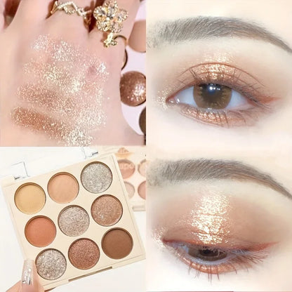 9-Color Ice Cream Eyeshadow Palette