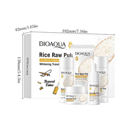 BIOAOUA Rice Whitening Skincare Set