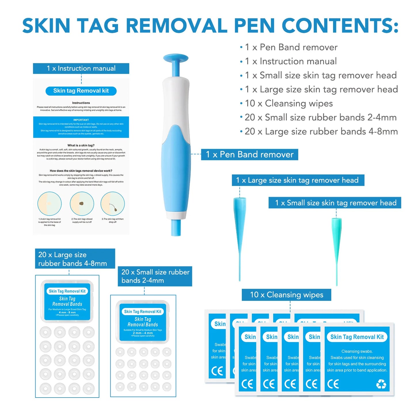 Automatic Skin Tag and Mole Removal Kit