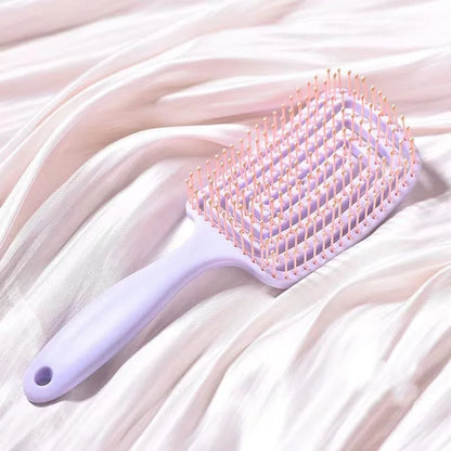 Elastic Hollow Hair Brush