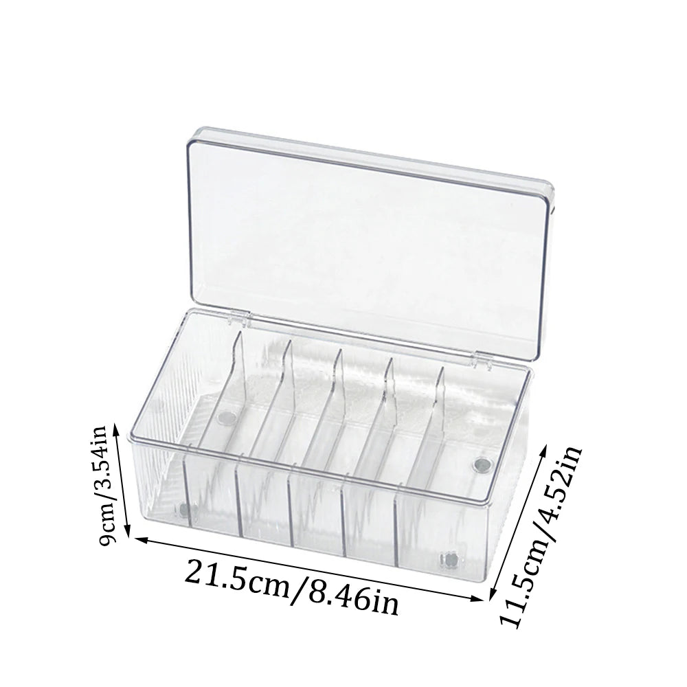 Multi-Grid Trapezoid Cosmetic Storage Box