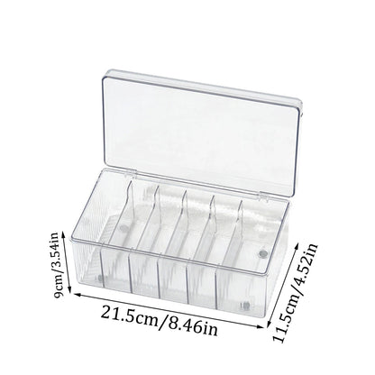 Multi-Grid Trapezoid Cosmetic Storage Box
