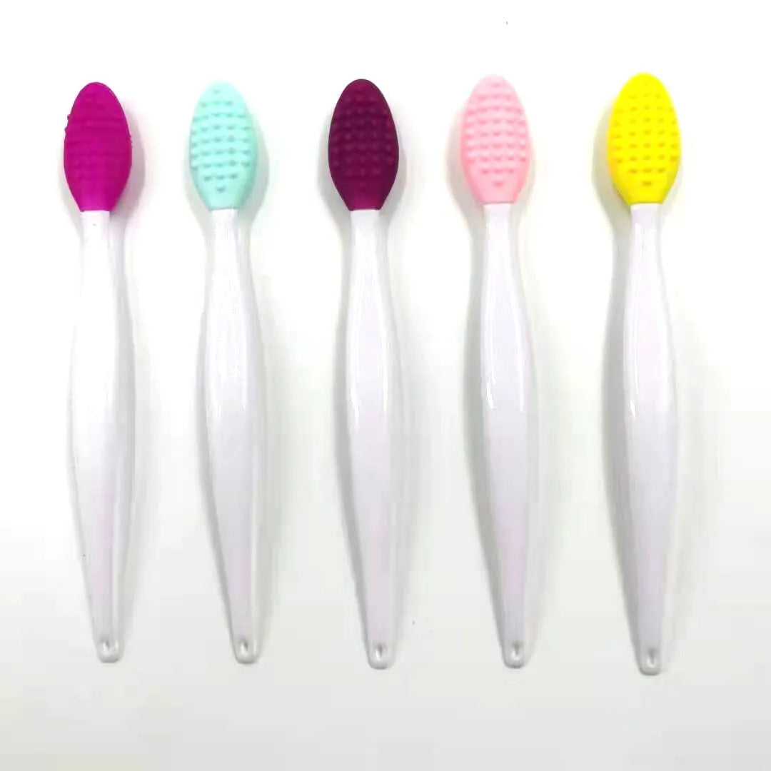 Double-Sided Silicone Exfoliating Brush