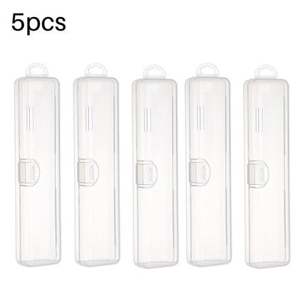 Transparent Makeup Brush Storage Box