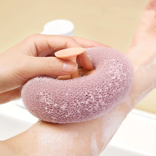 Soft Mesh Bath Sponge Puff
