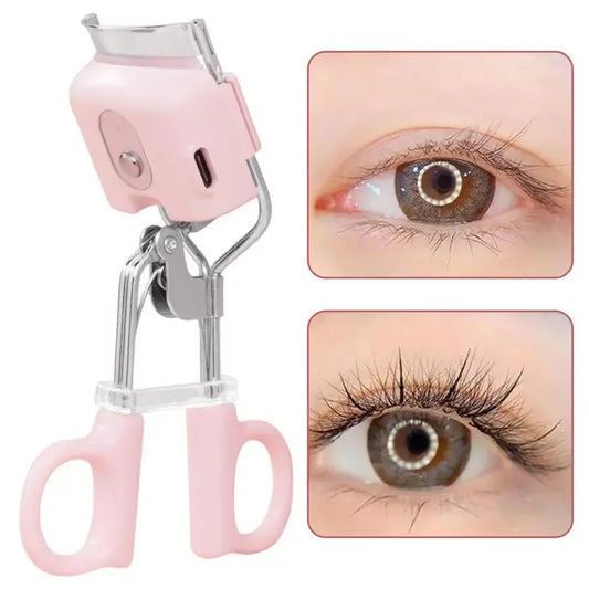 Portable Heated Electric Eyelash Curler Comb