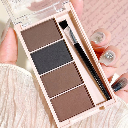 4-Color Matte Eyebrow Powder Set
