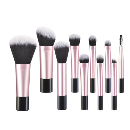 Mini Travel Makeup Brush and Puff Set