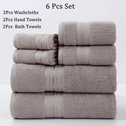 6-Piece Cotton Towel Set