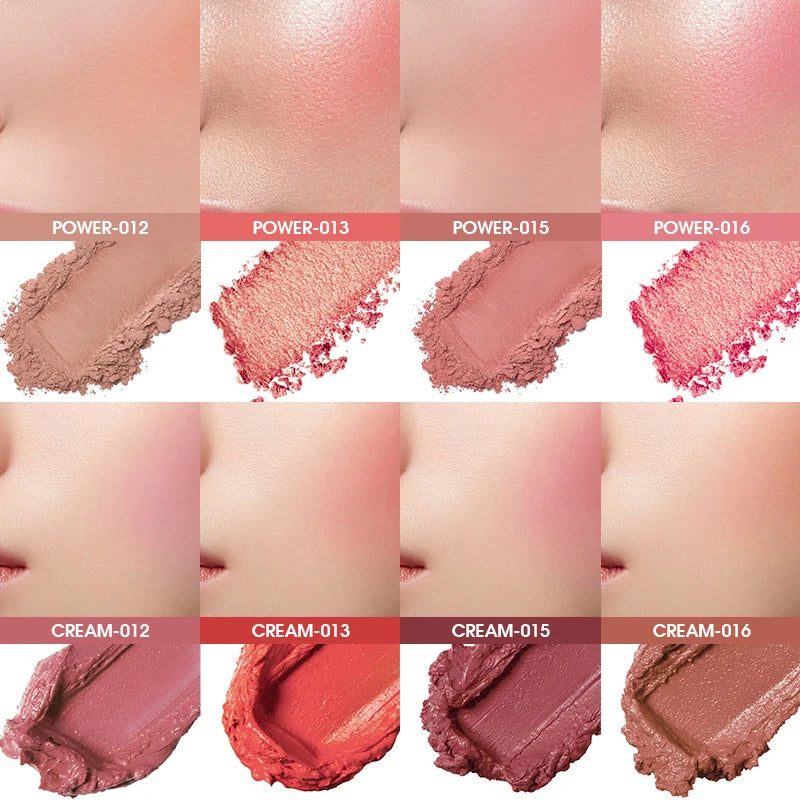 Eight-Color Brightening Blusher Palette