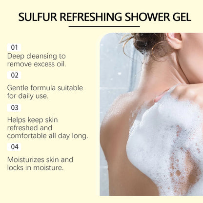 Sulfur Shampoo and Shower Gel Set