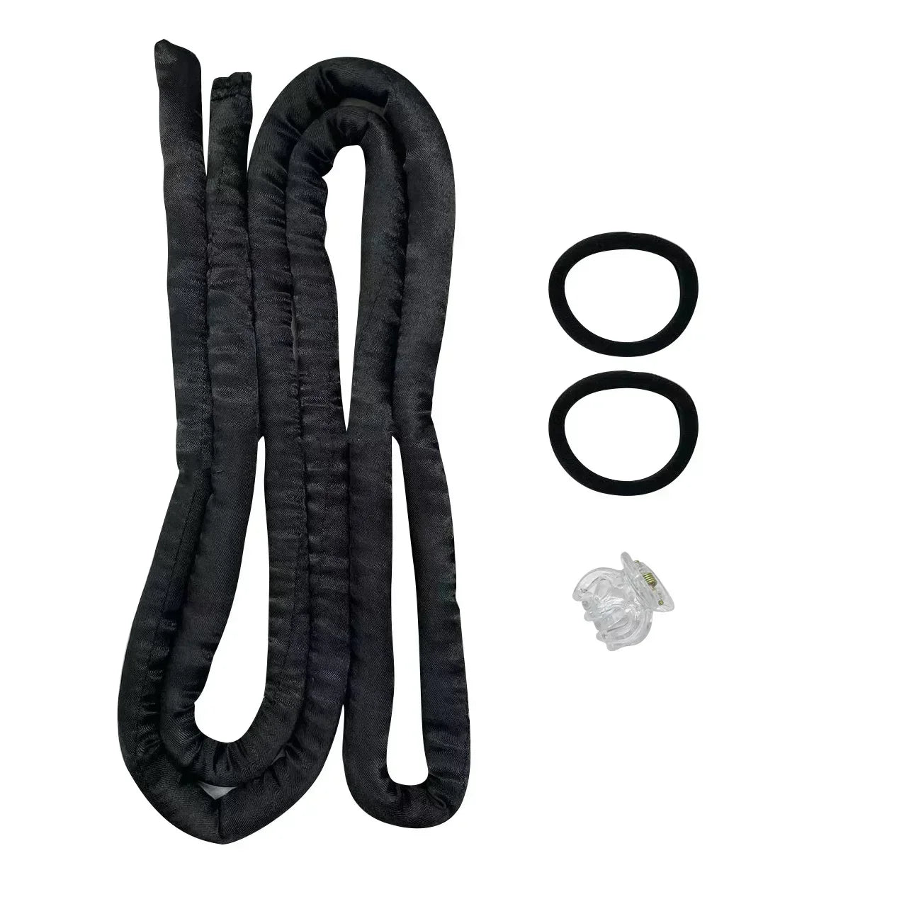 Heatless Curling Rod Headband Soft Silk No-Heat Overnight Rollers