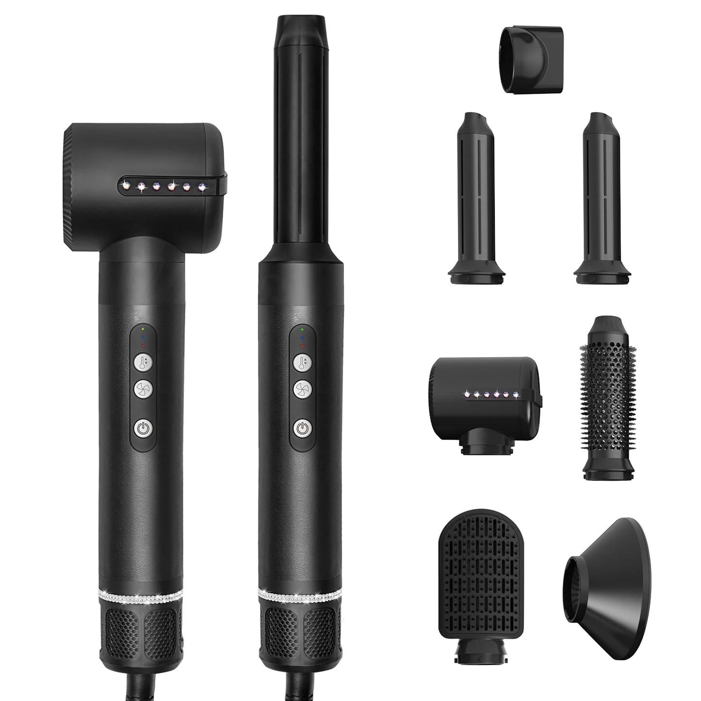 7-in-1 Brushless High-Speed Ionic Hair Dryer and Styling Set