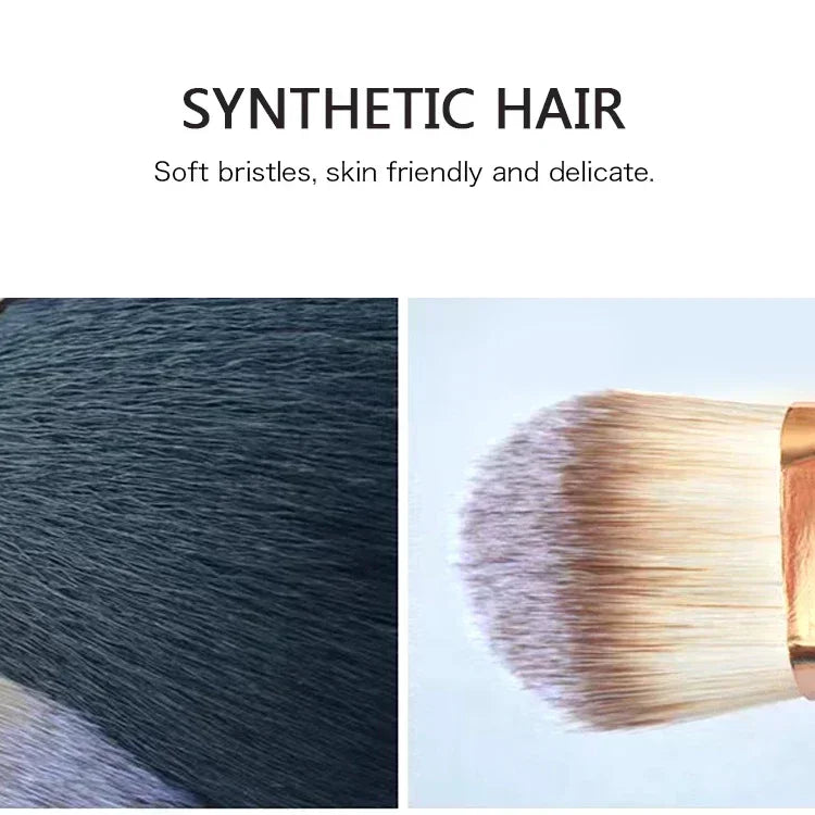 Professional Pink Makeup Brush Set