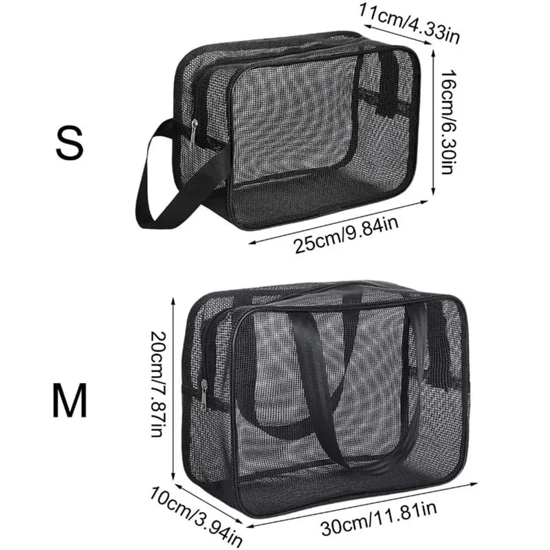 Large Mesh Shower Caddy Tote Bag