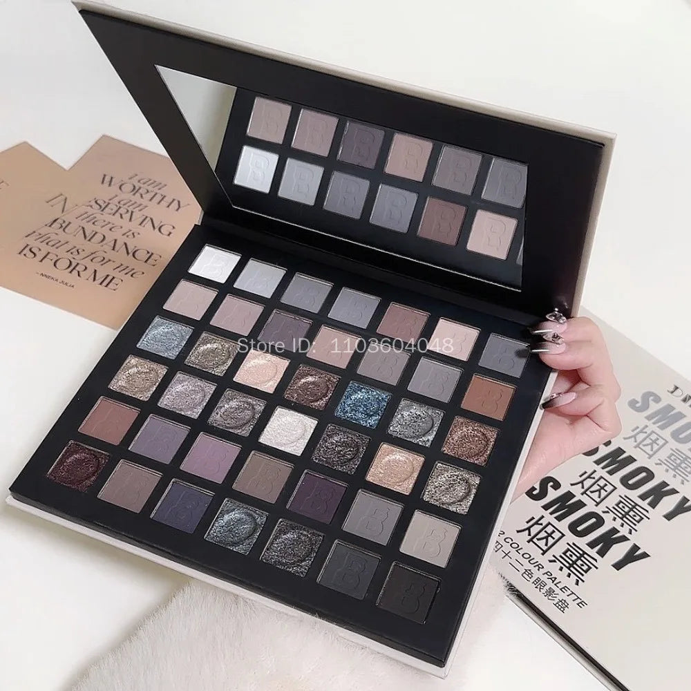 9-Color Waterproof Matte Pressed Powder Foundation