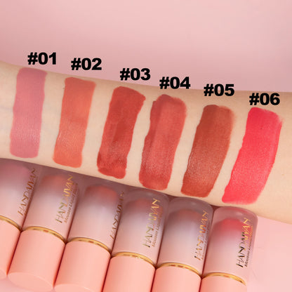 6-Color Matte Liquid Blush