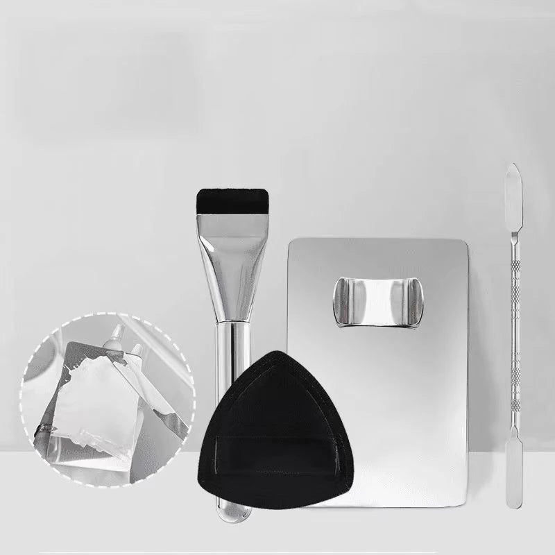 Stainless Steel Makeup Mixing Palette