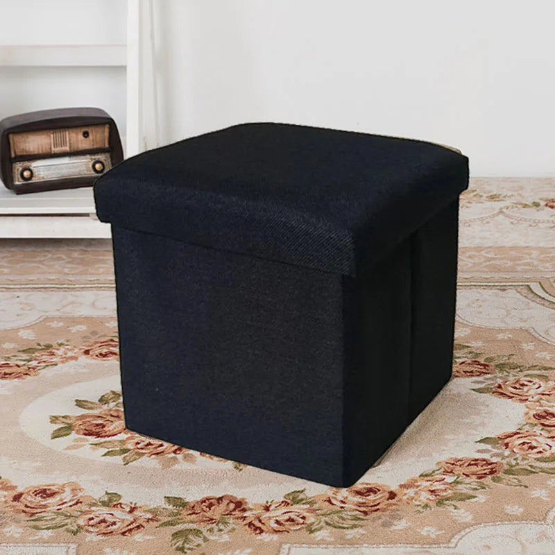 Foldable Storage Stool