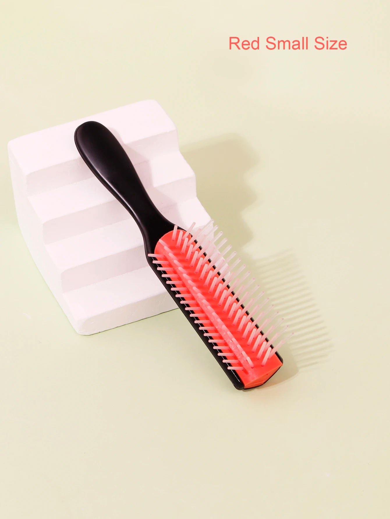 Detachable 9-Row Curly Hair Brush for Wet Detangling Massage