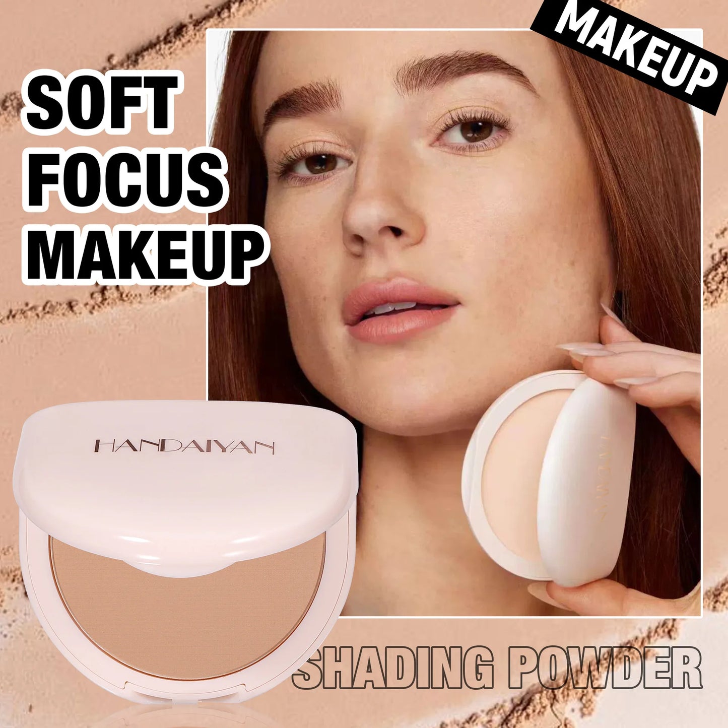 Eight-Color Brightening Concealer Powder