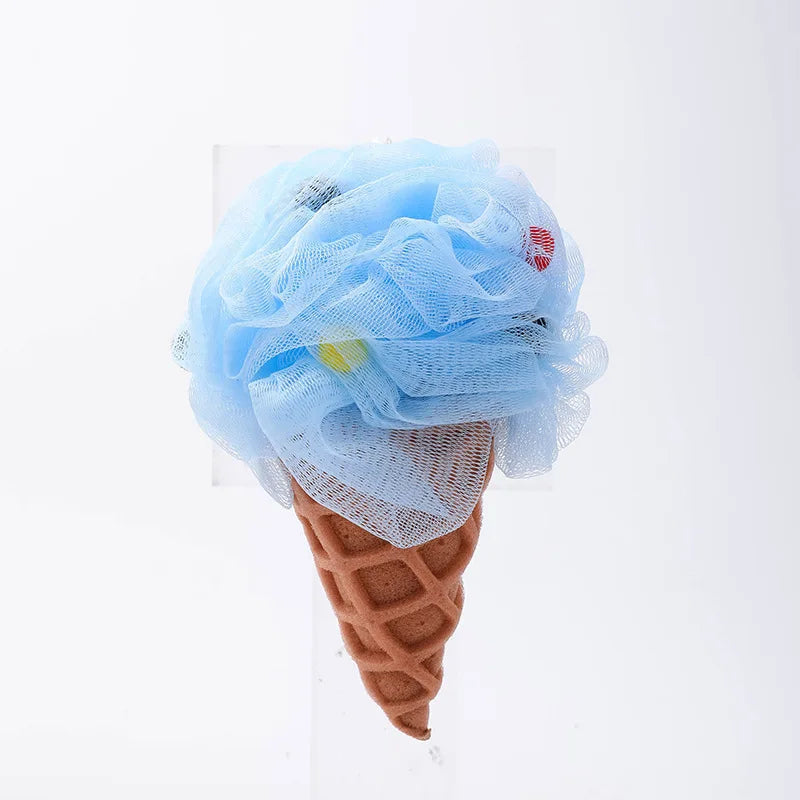 Ice Cream Mesh Body Scrubber