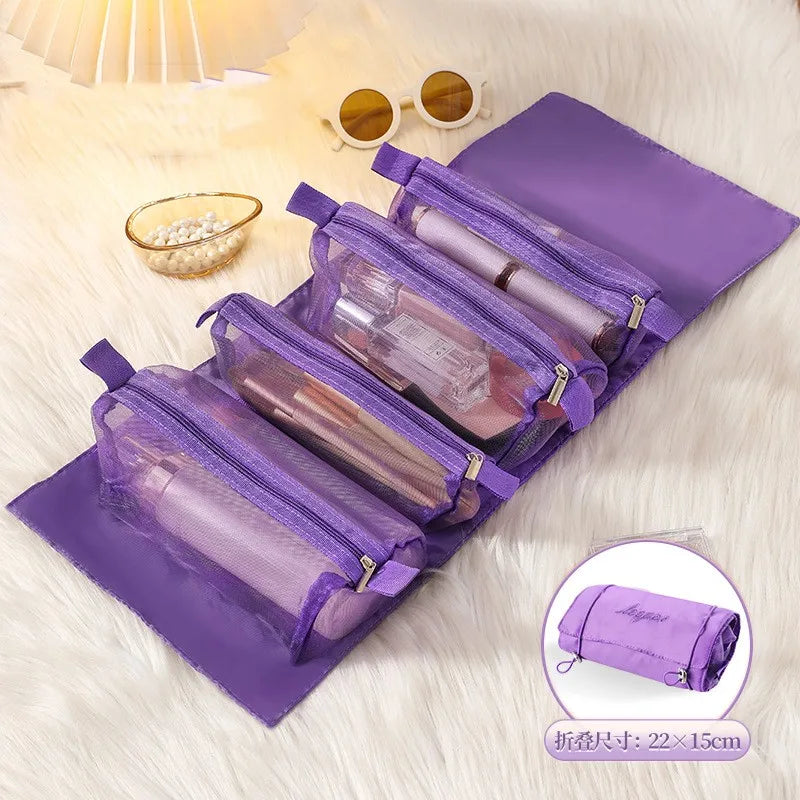 4-in-1 Detachable Travel Cosmetic Bag