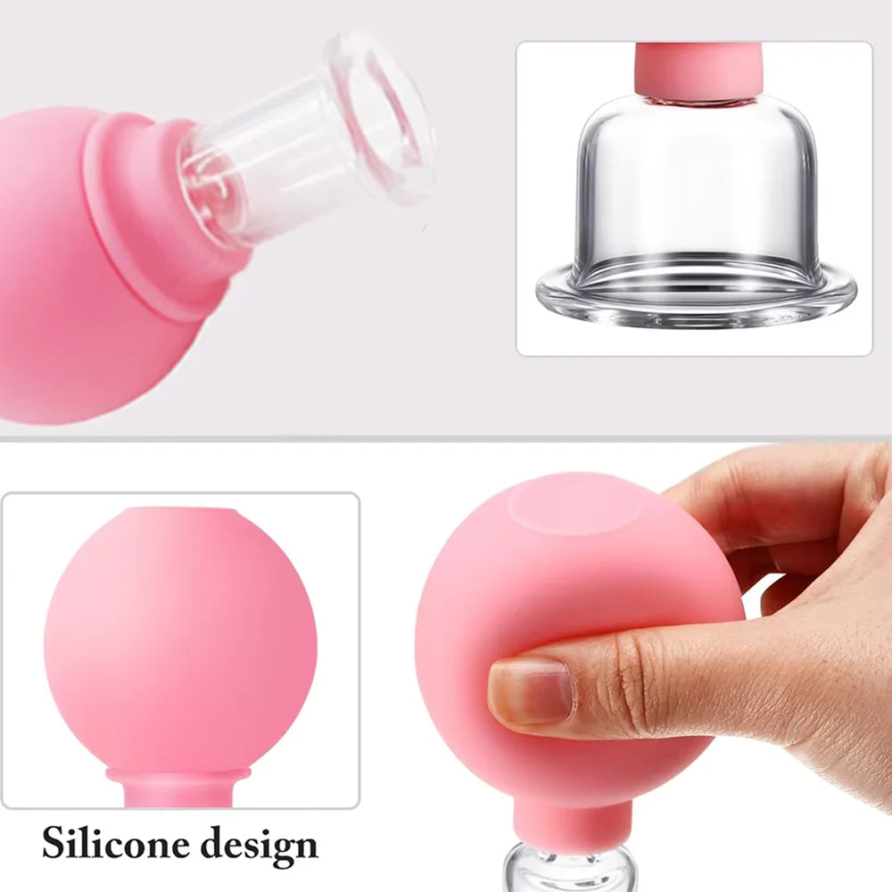 Silicone Vacuum Cupping Set