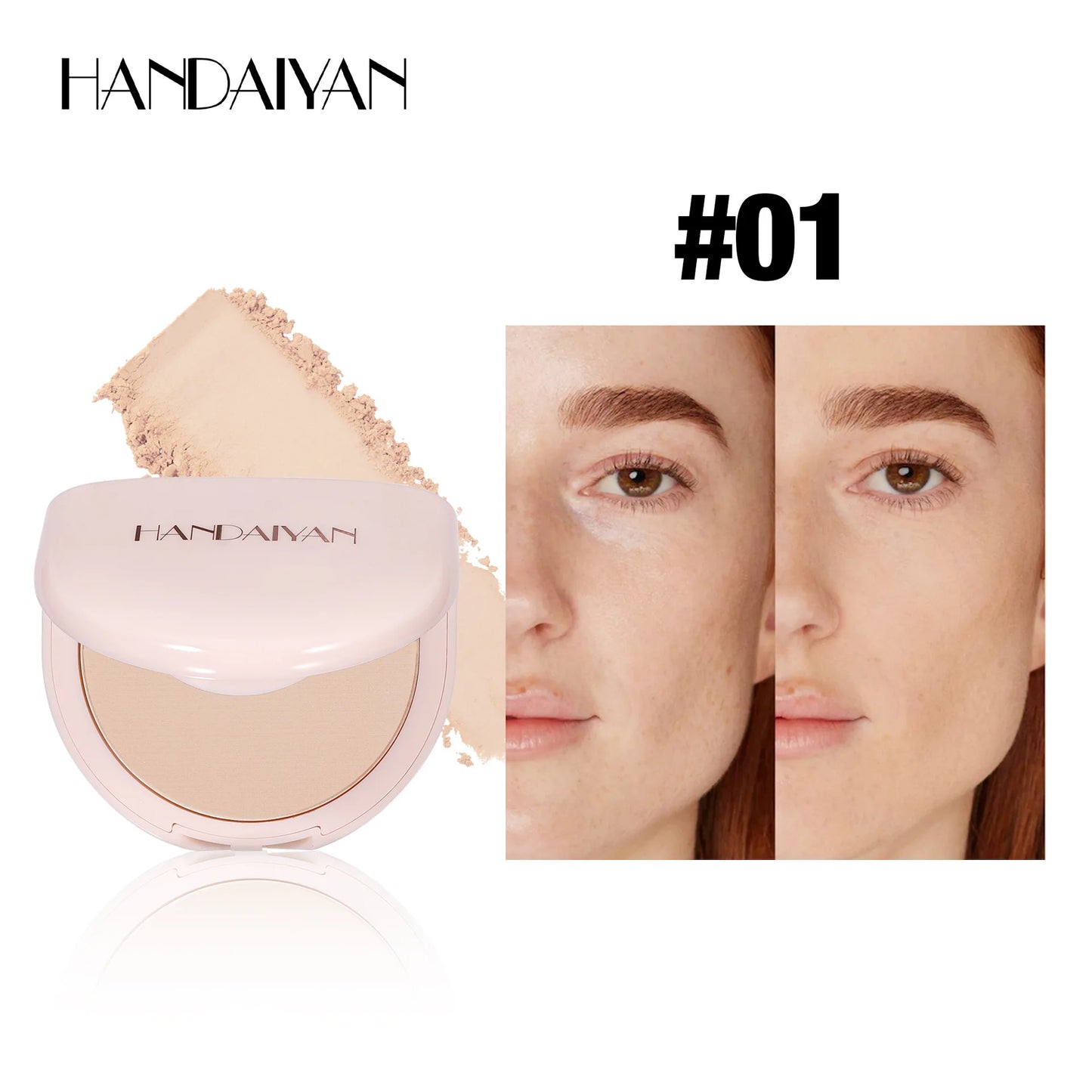 Eight-Color Brightening Concealer Powder