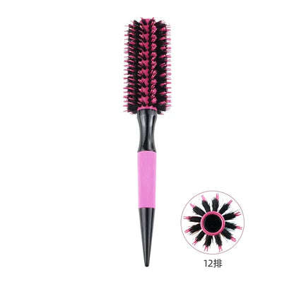 Round Tube Curly Hair Styling Brush for Salon and Barbers