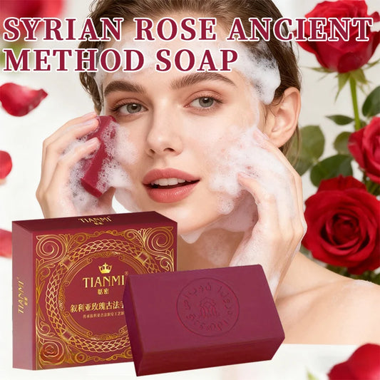Rose Essential Oil Syrian Soap