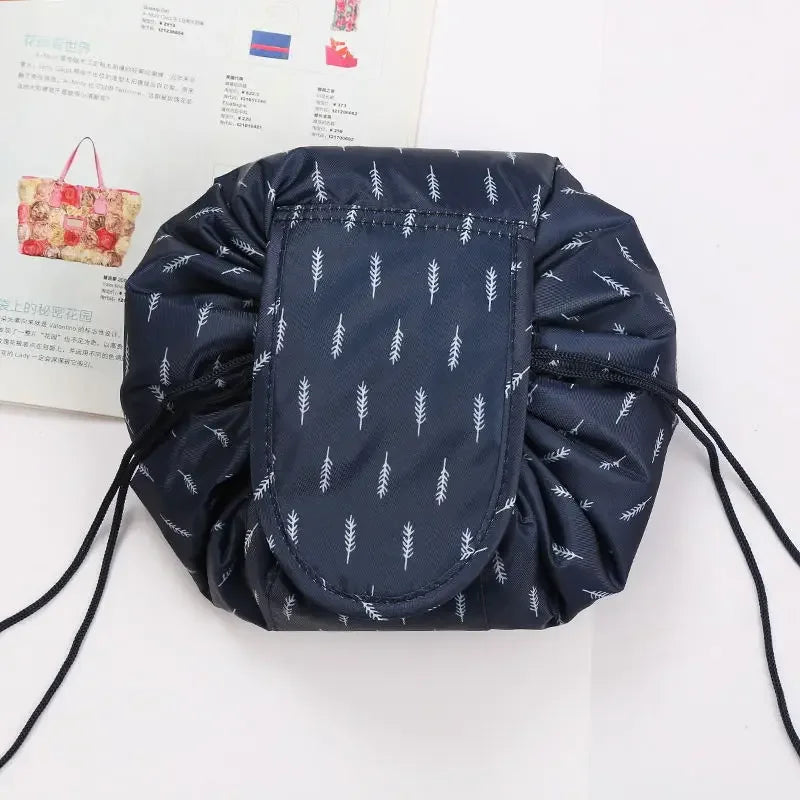 Portable Waterproof Drawstring Cosmetic Bag