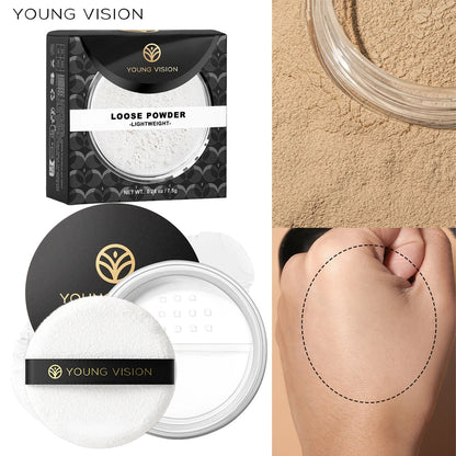 Breathable Matte Loose Setting Powder