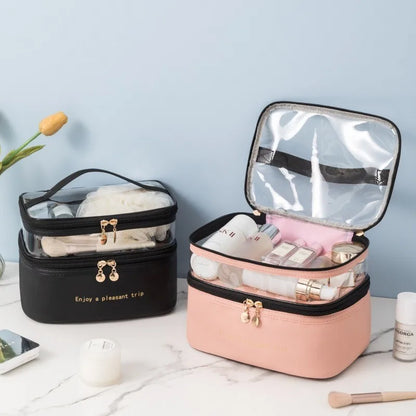 Large-Capacity Waterproof Travel Makeup Bag
