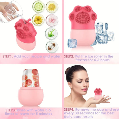 Silicone Facial Ice Roller