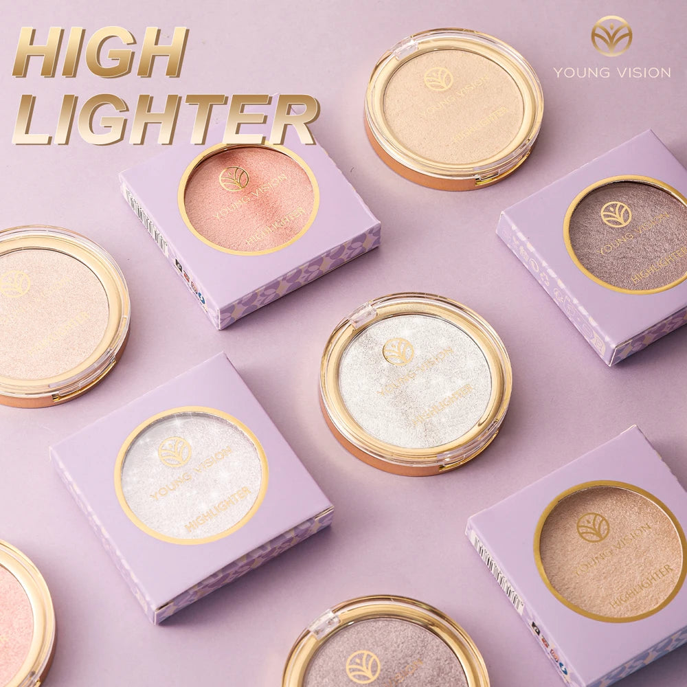 Polarized High-Gloss Highlighting Powder