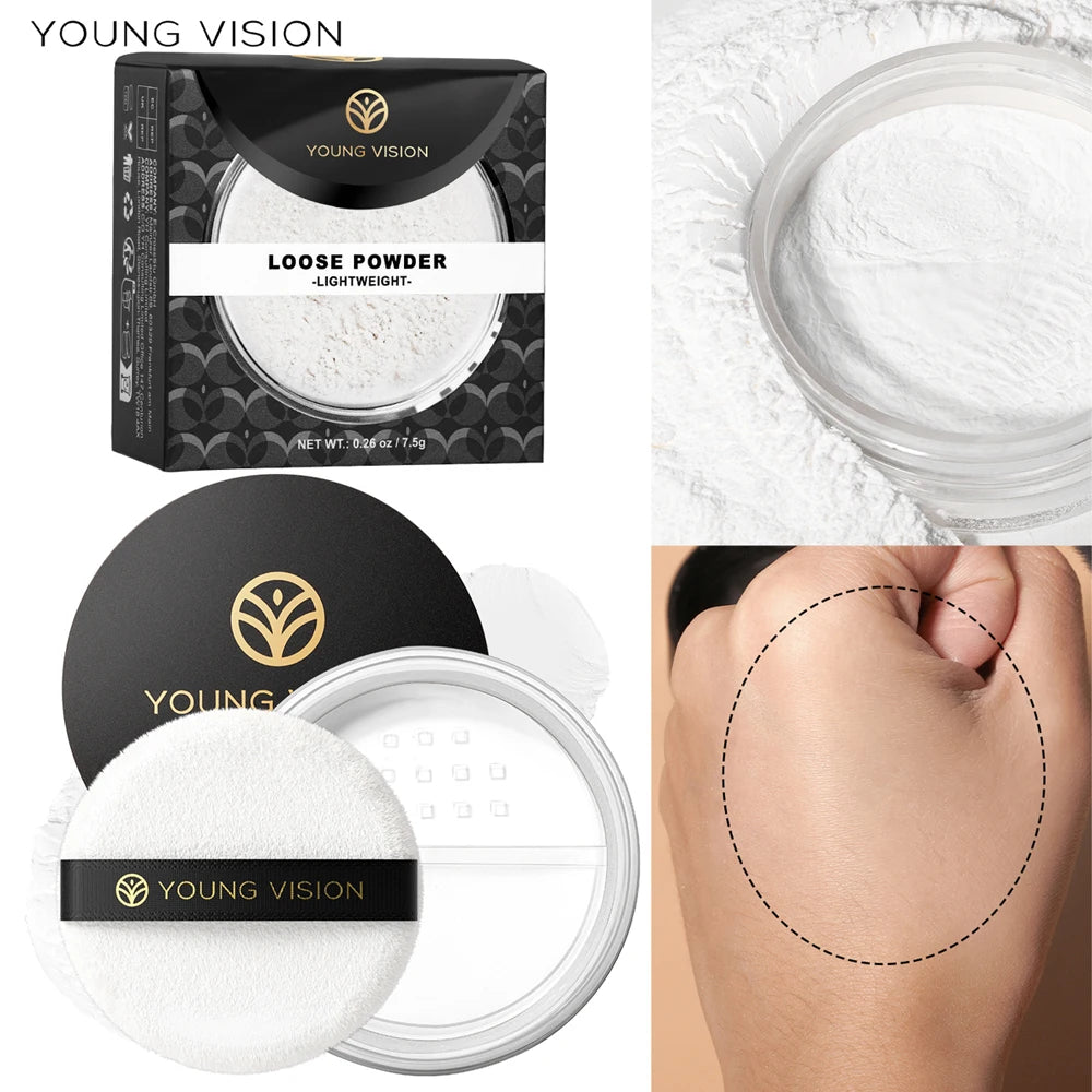 Breathable Matte Loose Setting Powder