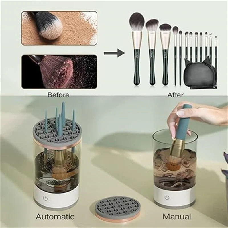 Automatic USB Electric Makeup Brush