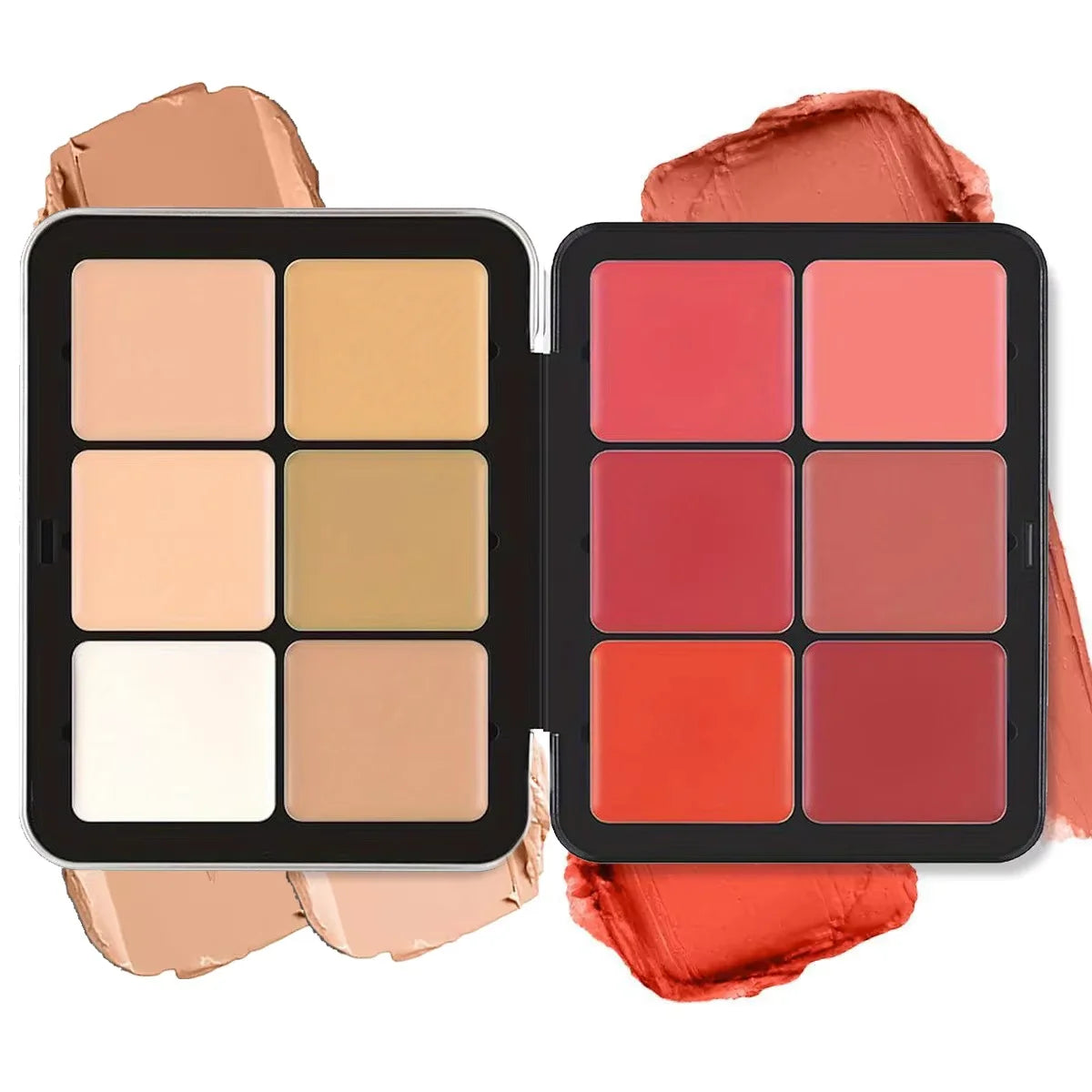 12-Color Concealer Blush Highlight Contour Cream