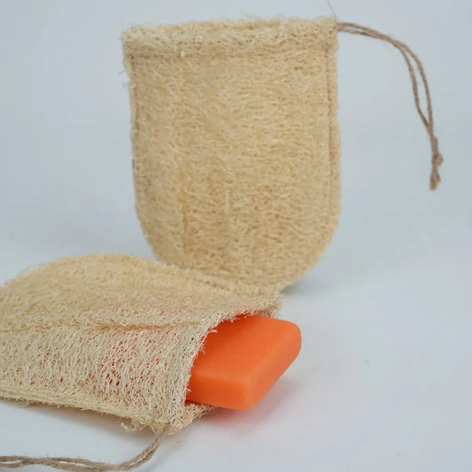 Natural Loofah Soap Foaming Bags
