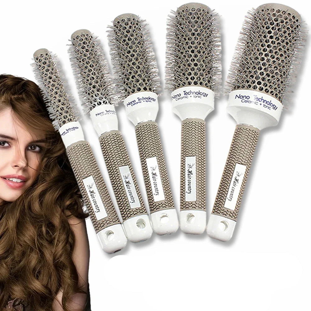 Thermal Ceramic Ionic Round Hair Brush