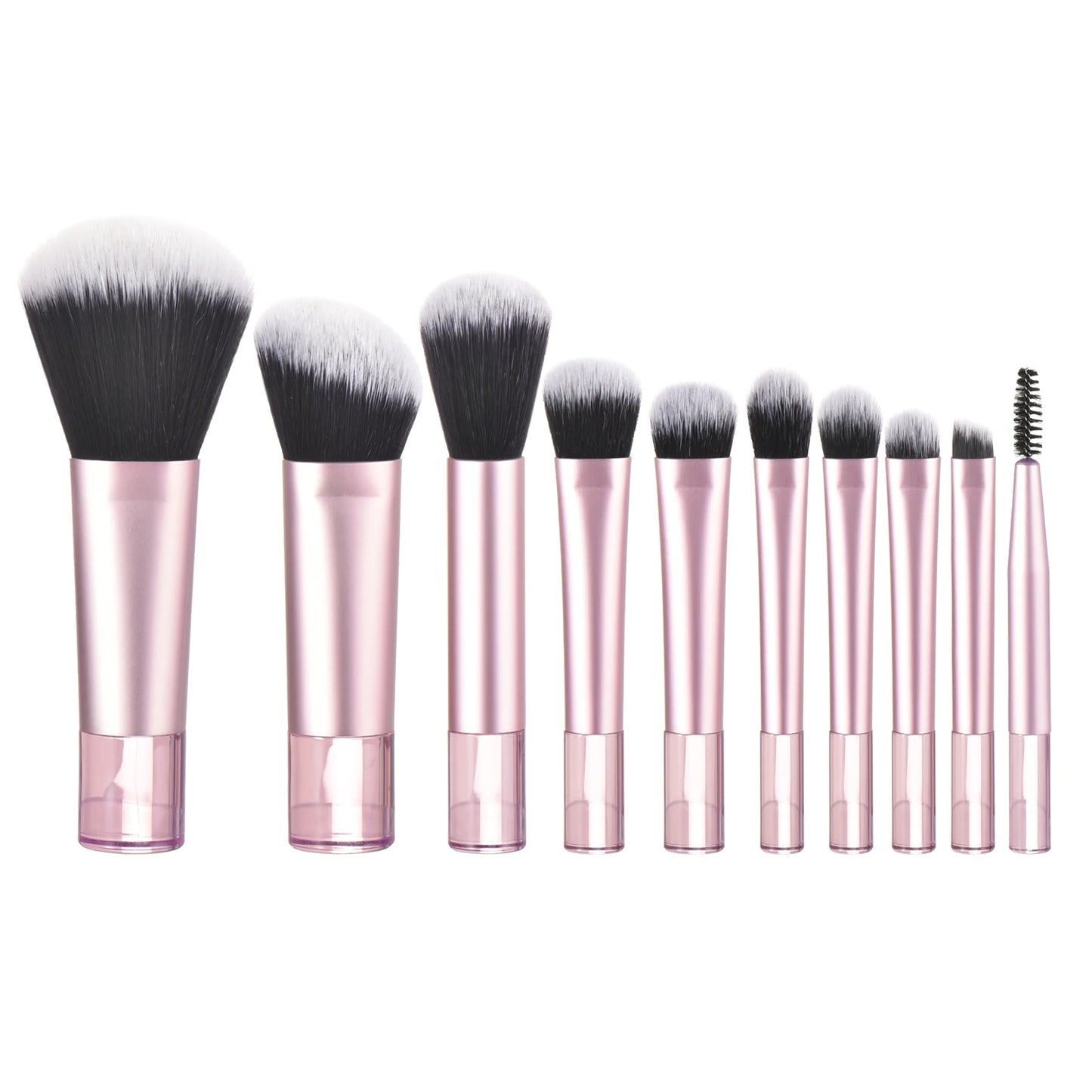 Mini Travel Makeup Brush and Puff Set