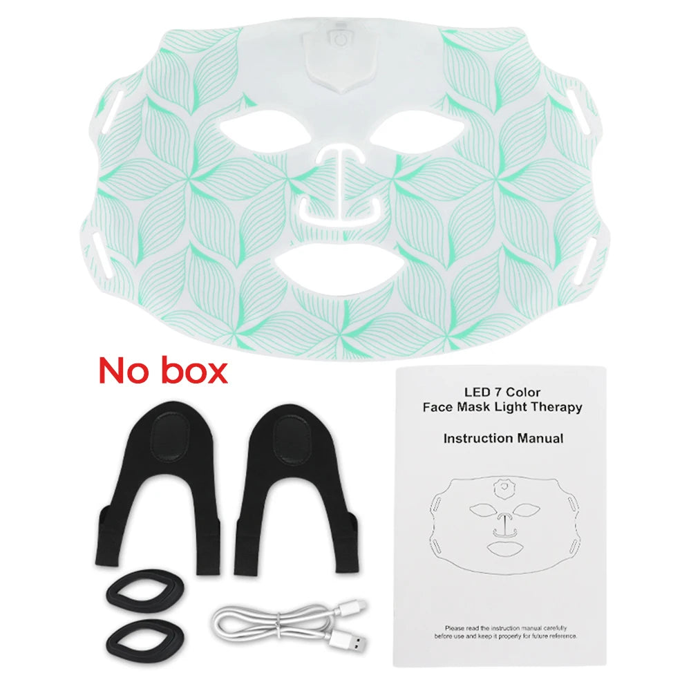 7-Color Silicone LED Therapy Mask