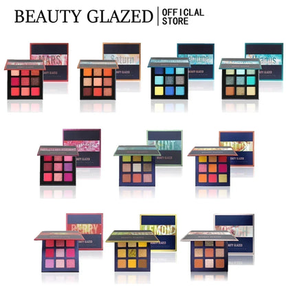 9-Color Shimmer Matte Eyeshadow Palette