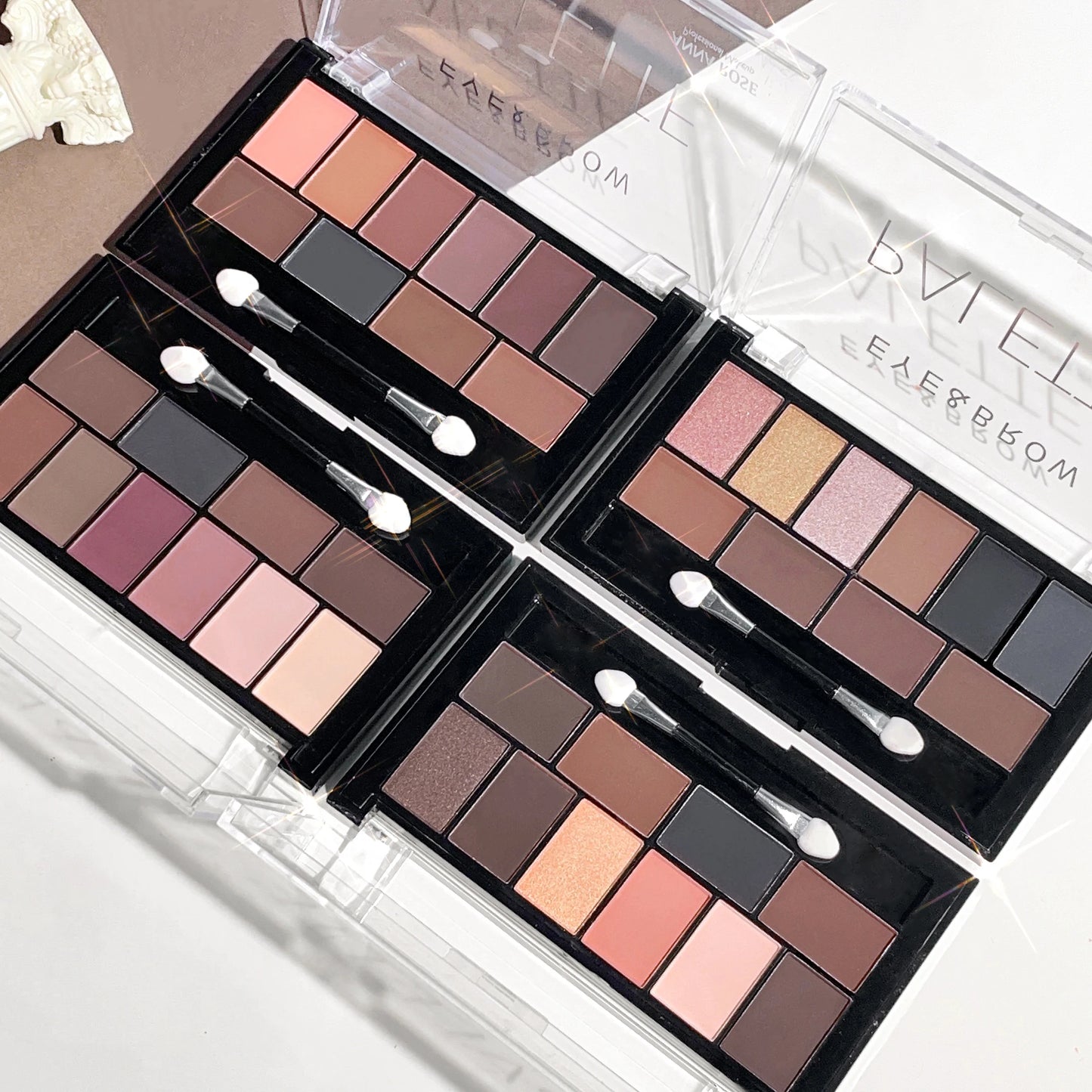 Ten-Color Nude Eyeshadow Palette