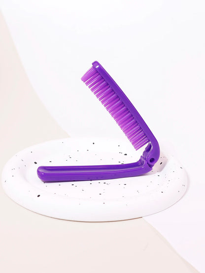Portable Foldable Fine-Tooth Travel Comb