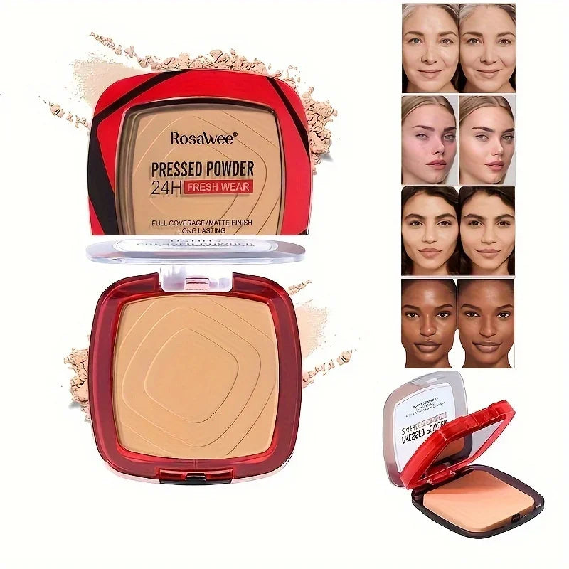 Matte Full-Coverage Pressed Powder Foundation