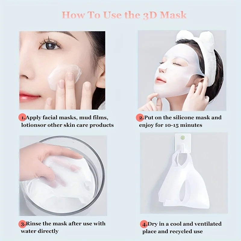 Reusable Silicone Mask Cover