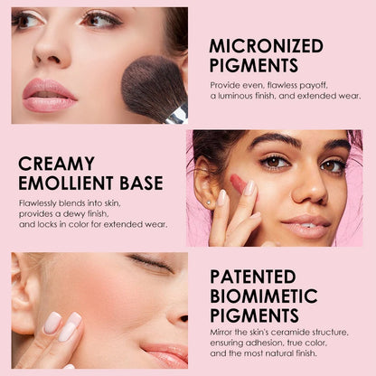 Eight-Color Brightening Blusher Palette