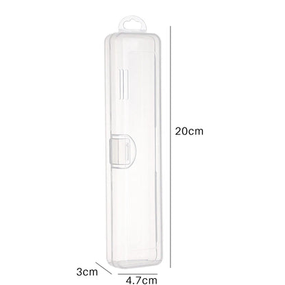 Transparent Makeup Brush Storage Box